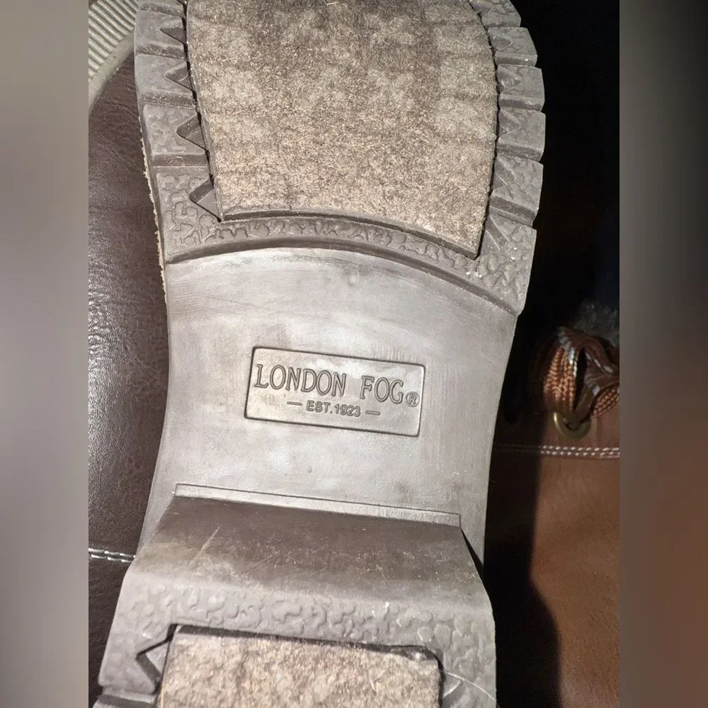 London Fog Women’s Melton Winter Boots Size 6 EUC
